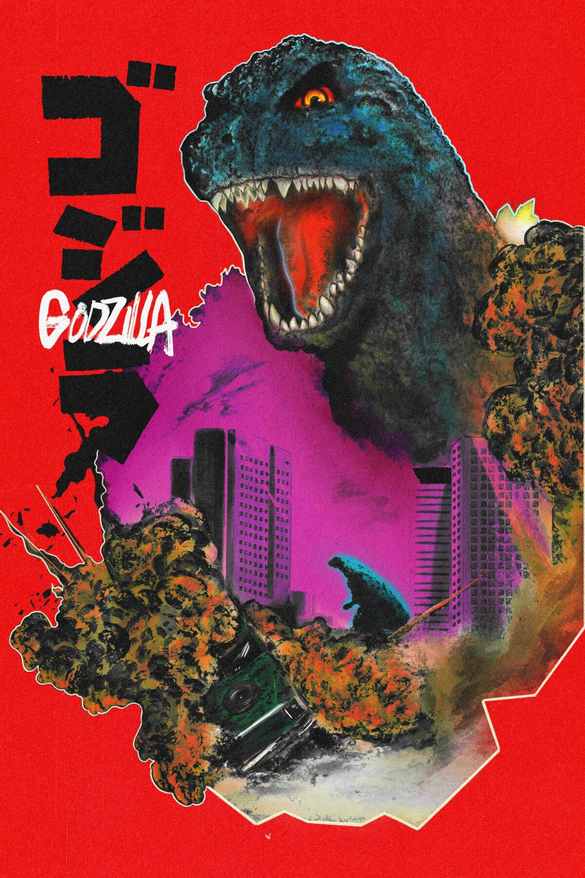 Godzilla | Poster By Satchel Couture