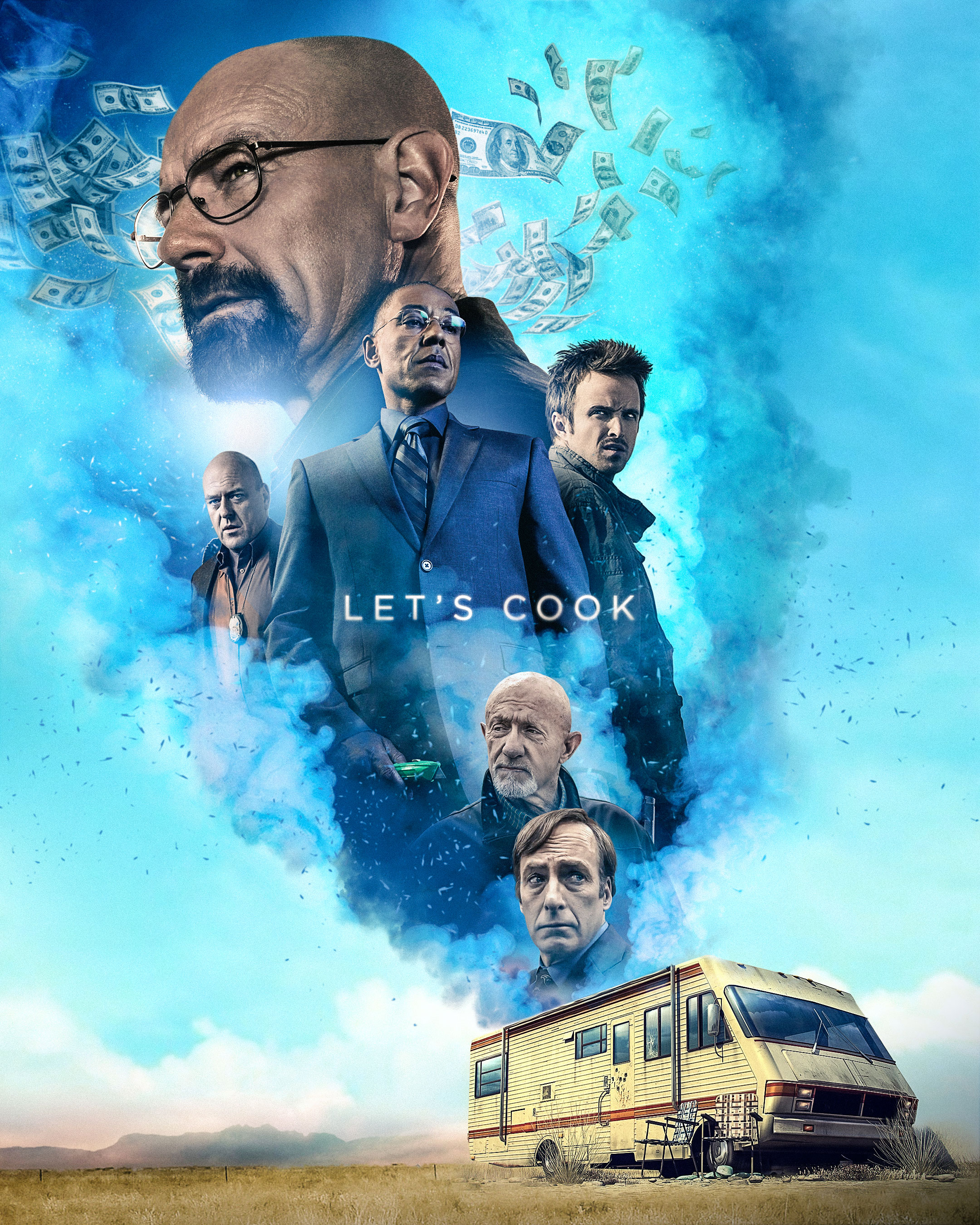 Breaking Bad Poster Ponchello PosterSpy
