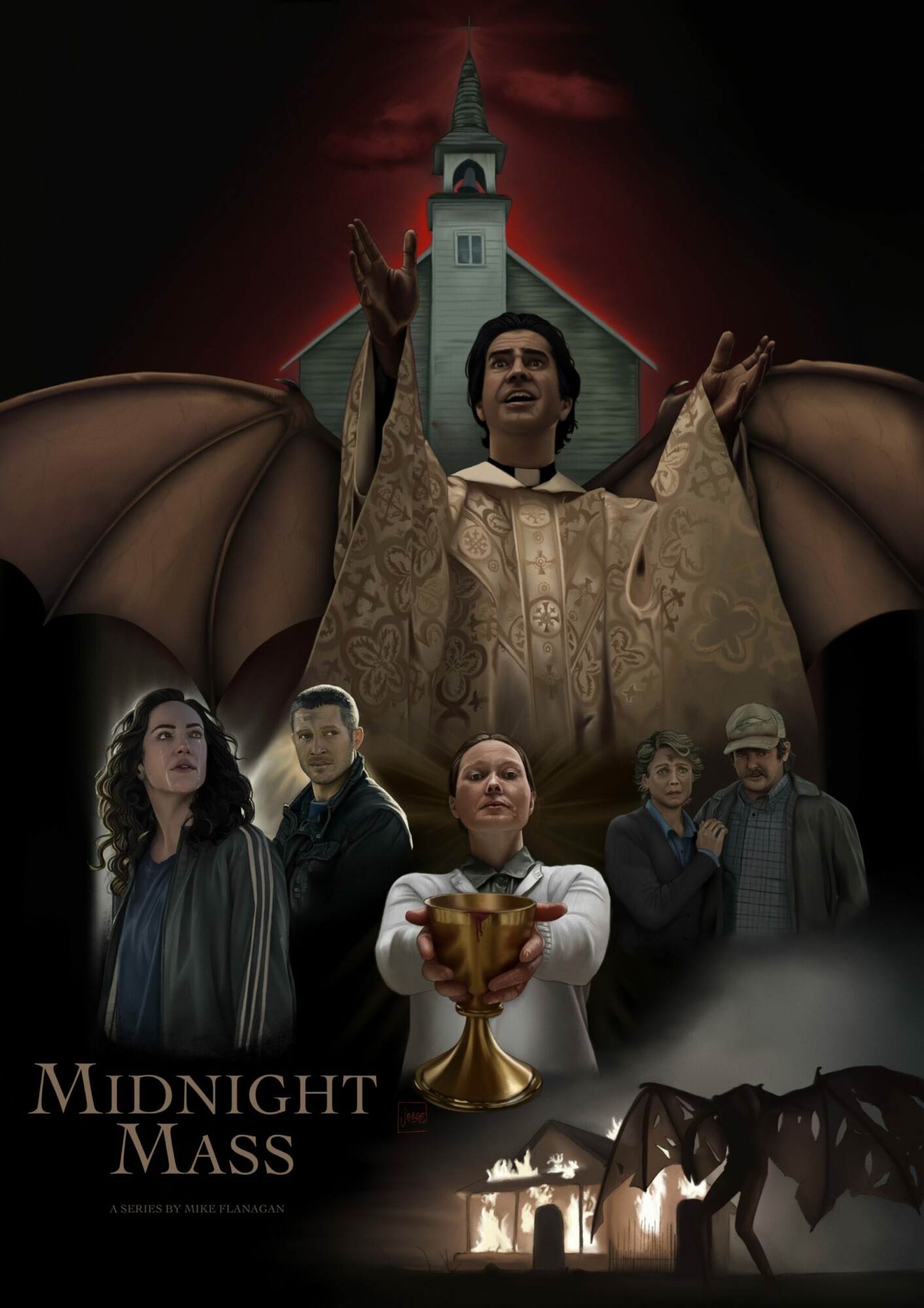 Midnight Mass Poster By Jorge