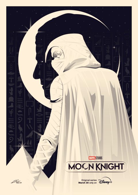 Marvel Studios MOON KNIGHT Poster Art