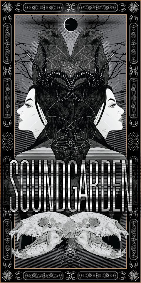 Soundgarden Gig poster