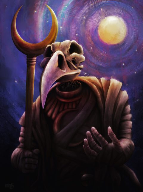 Khonshu, god of moon and vengeance