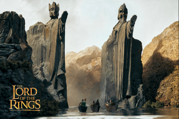 Lord of The Rings Poster Miniature Art