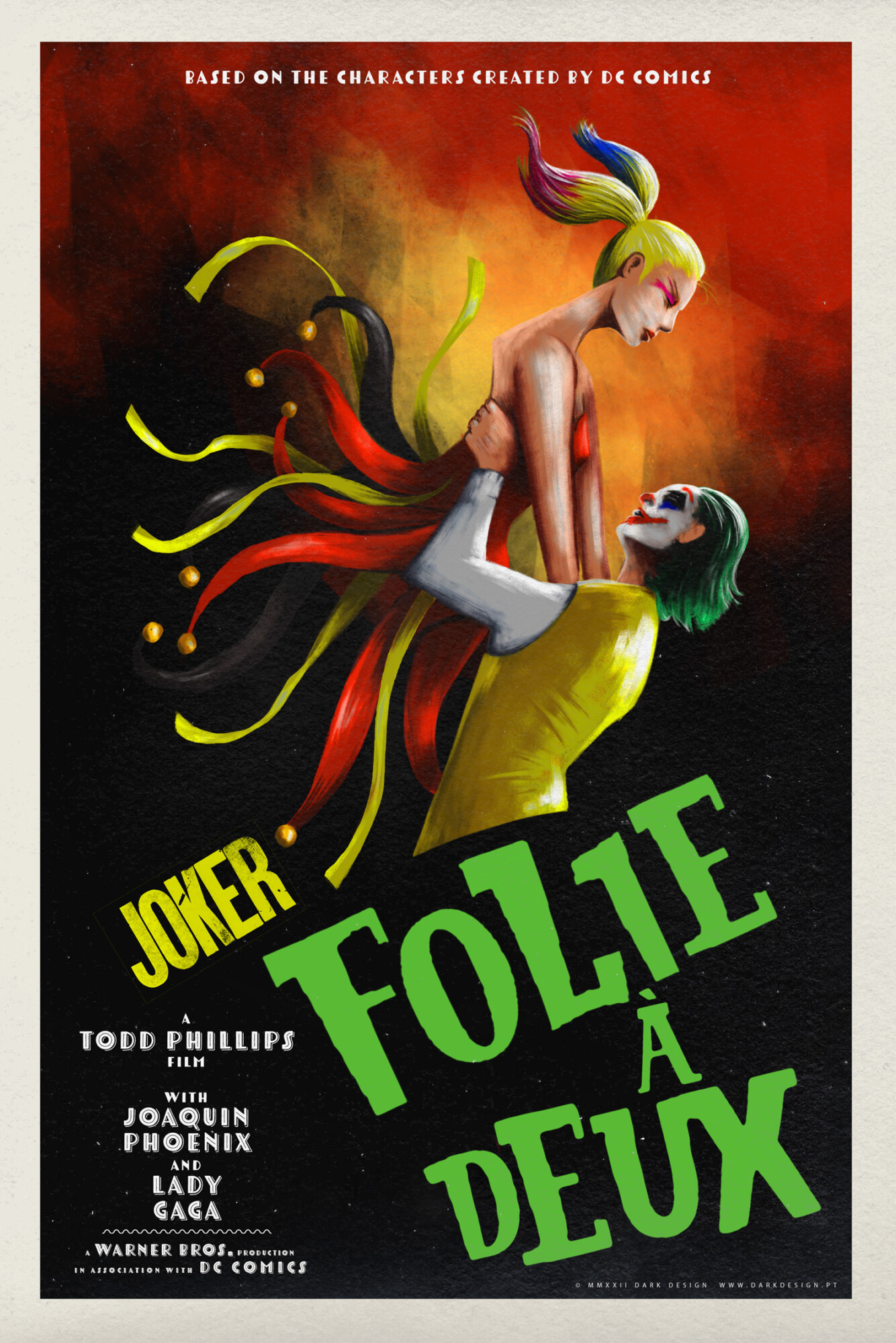 Joker Folie À Deux Poster By Darkdesign 