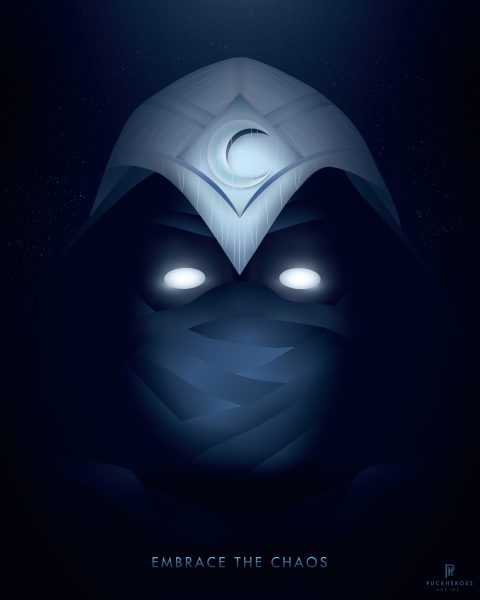 Moon Knight Character Poster