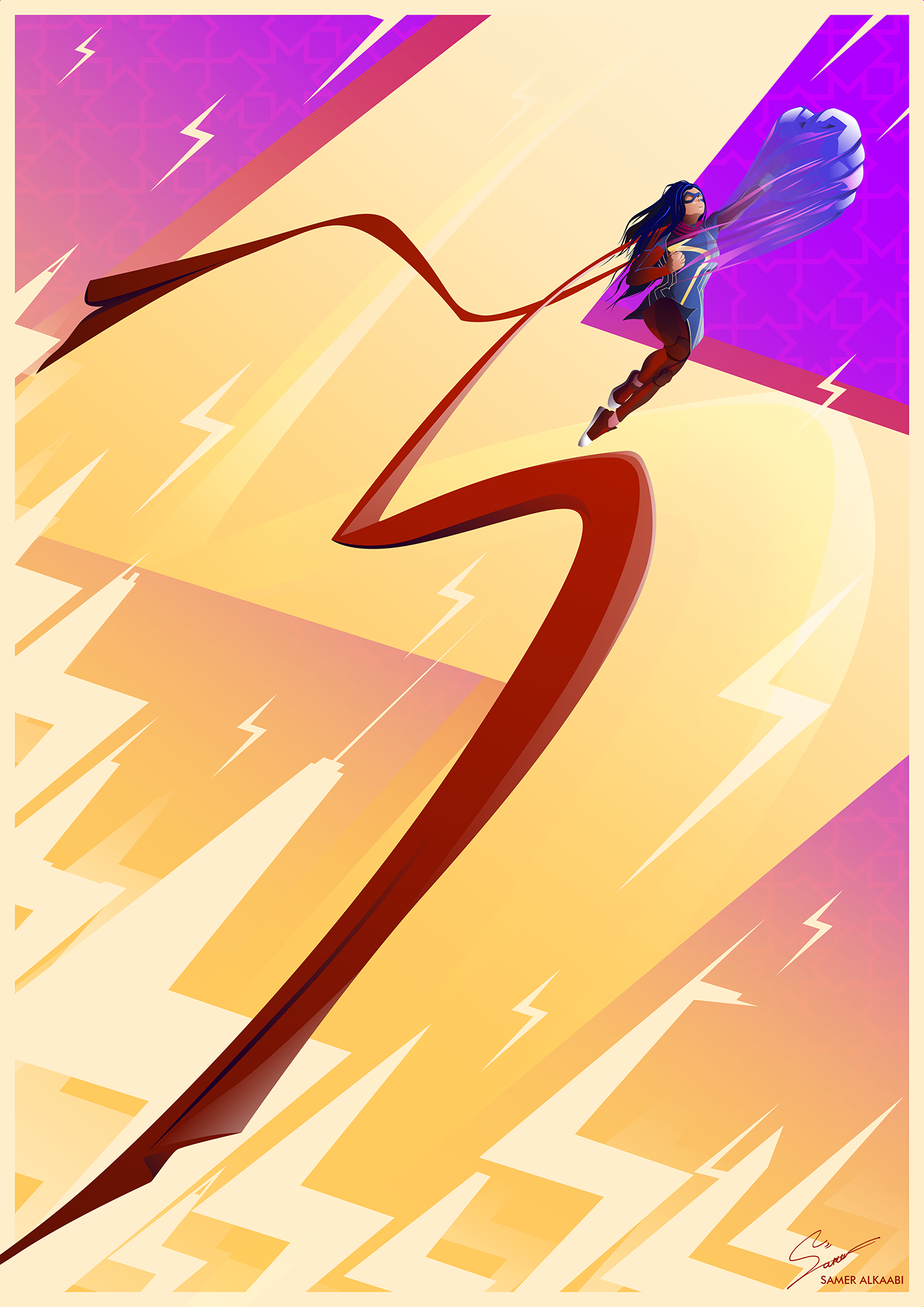 Ms Marvel Tribute Poster