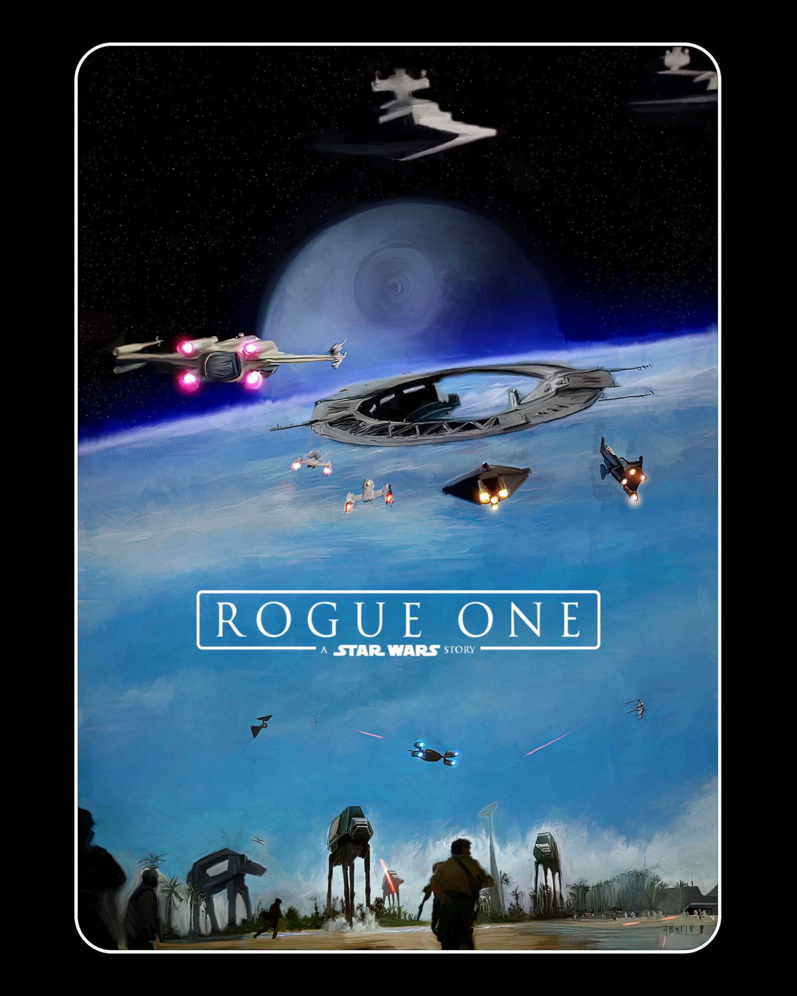 Rogue One: A Star Wars Story | Poster By John Dunn Rogue One: A Star Wars Story | Poster By John Dunn