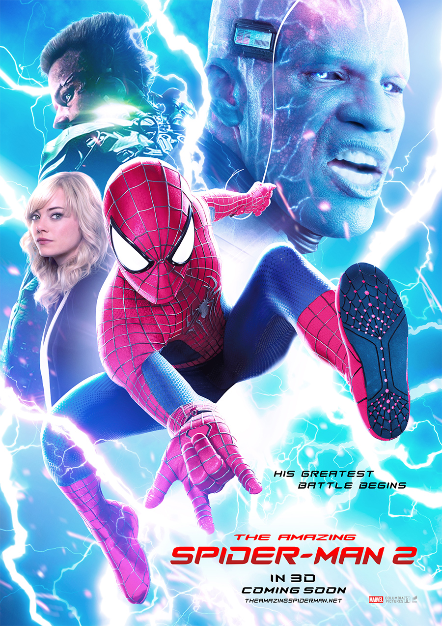 amazing spider man 2 official poster