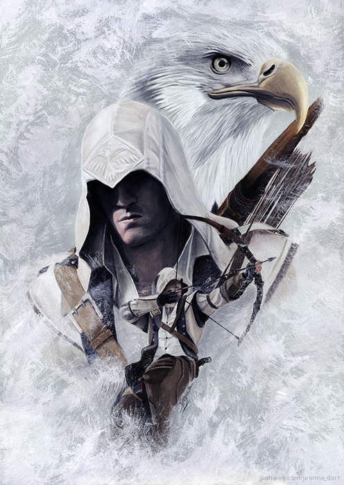 Poster Assassin's creed III - connor