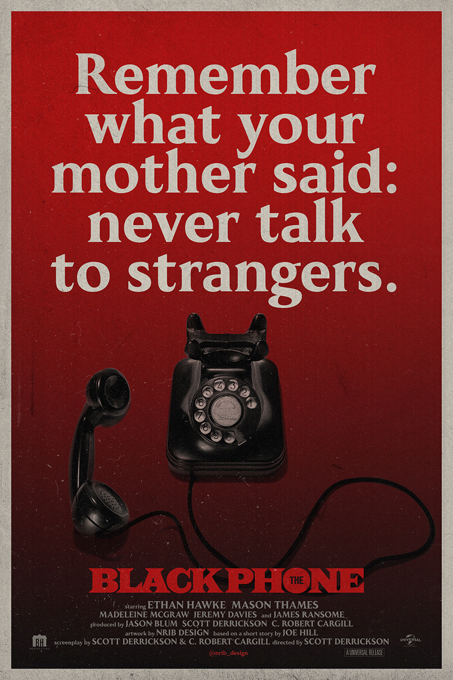 The Black Phone (2022) – Alternative Poster