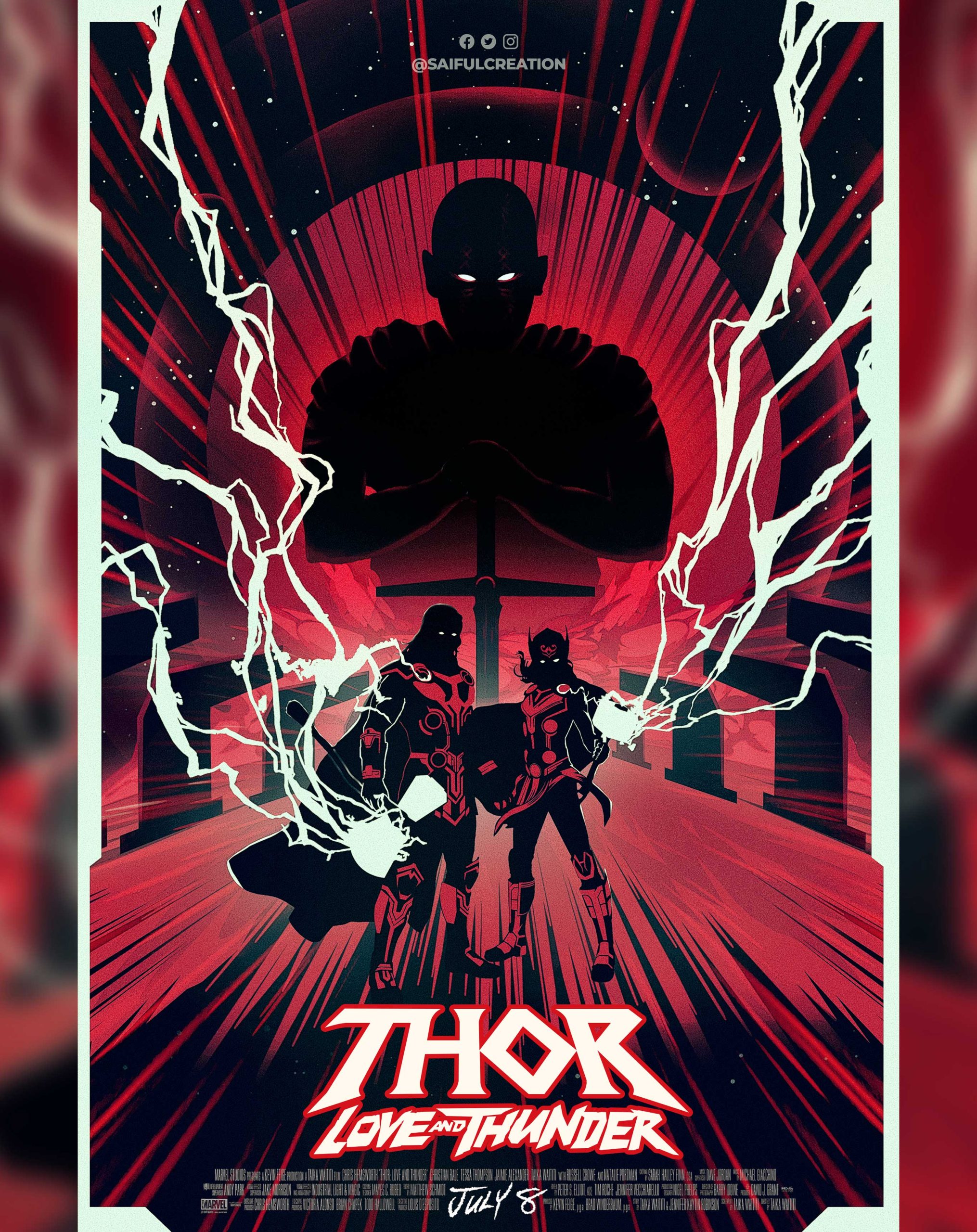 Thor: Love and Thunder Poster Art