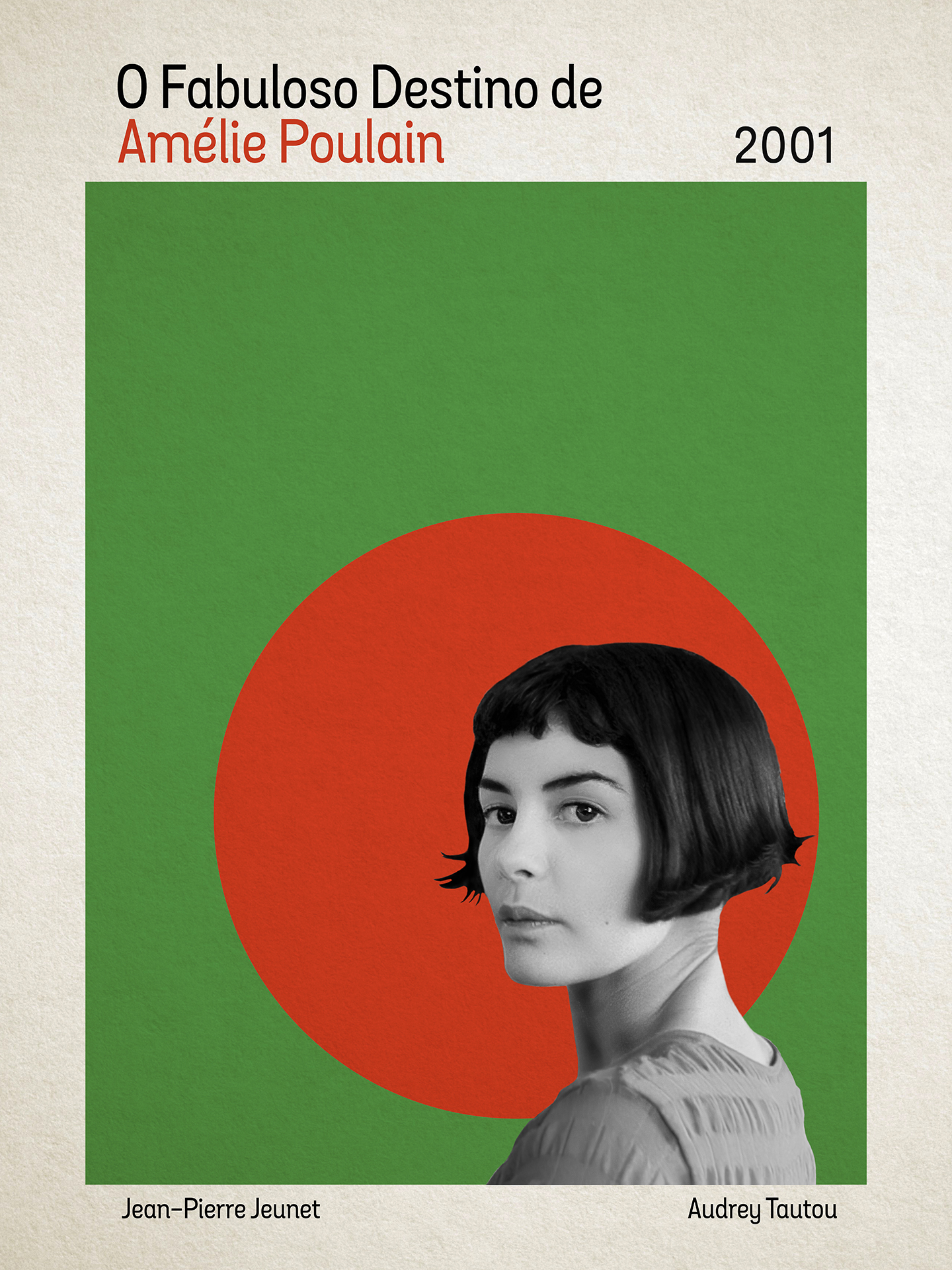 minimalist poster Le Fabuleux Destin d’Amélie Poulain