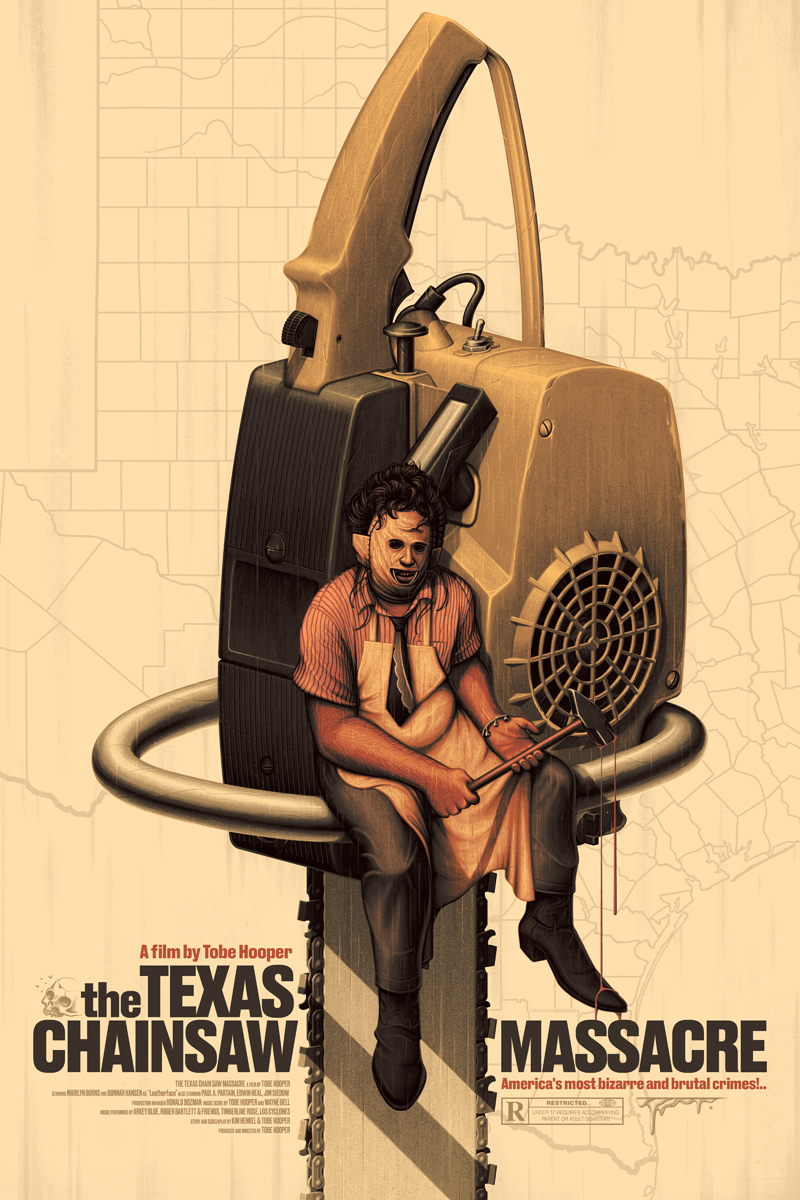 texas chainsaw massacre 1974 movie poster