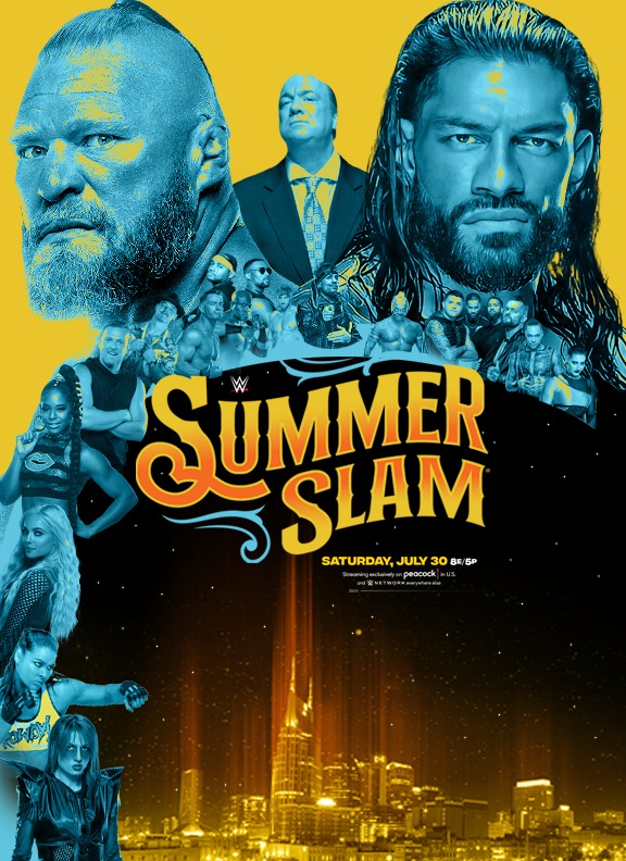 WWE SummerSlam (2022) TheImaginativeHobbyist PosterSpy