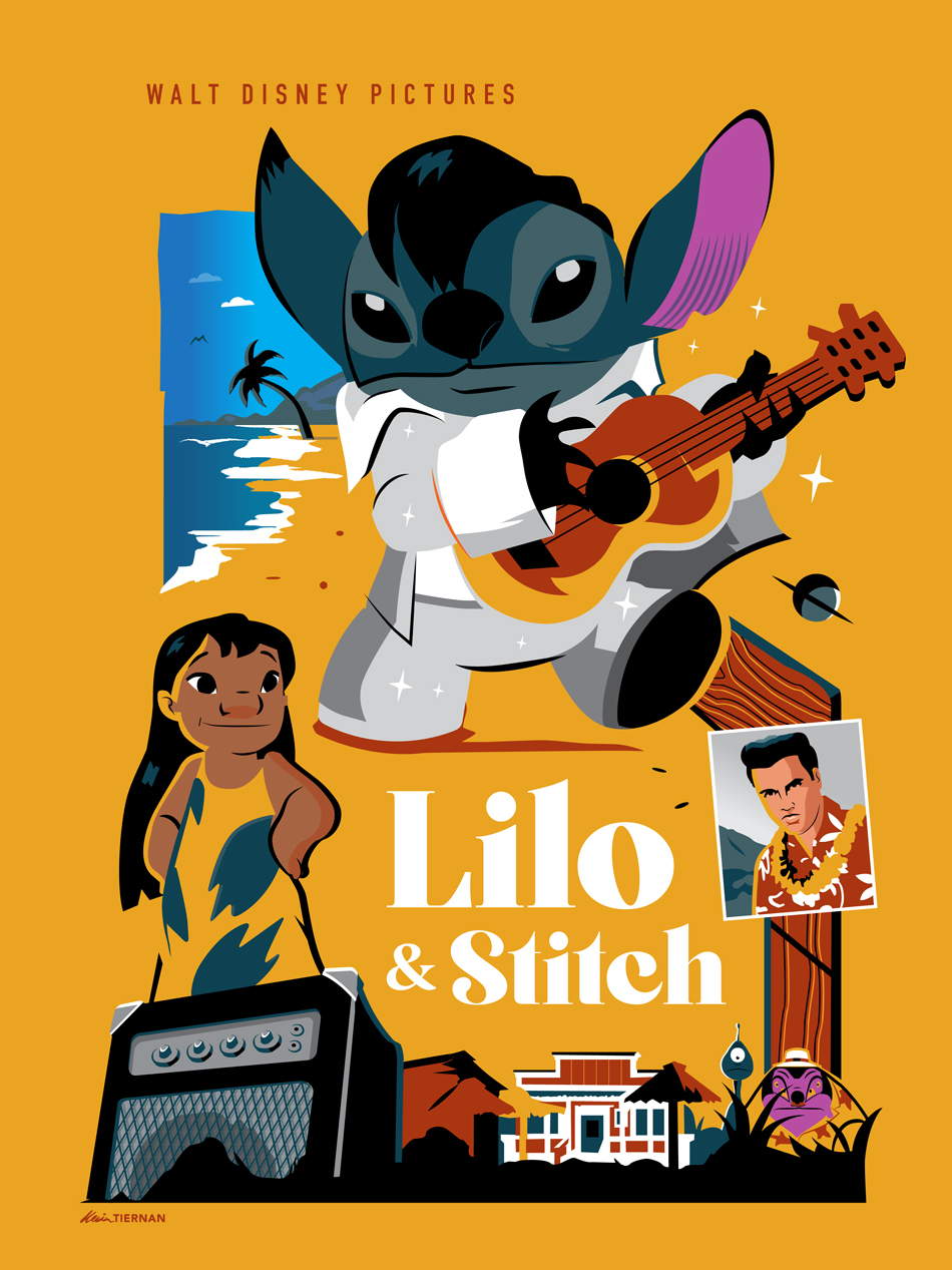 Lilo & Stitch Movie Poster Re-Design - Graphis