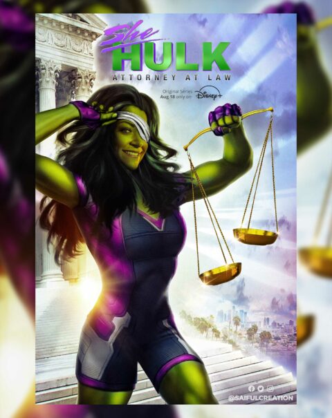 She-Hulk: Attorney At Law Poster Design