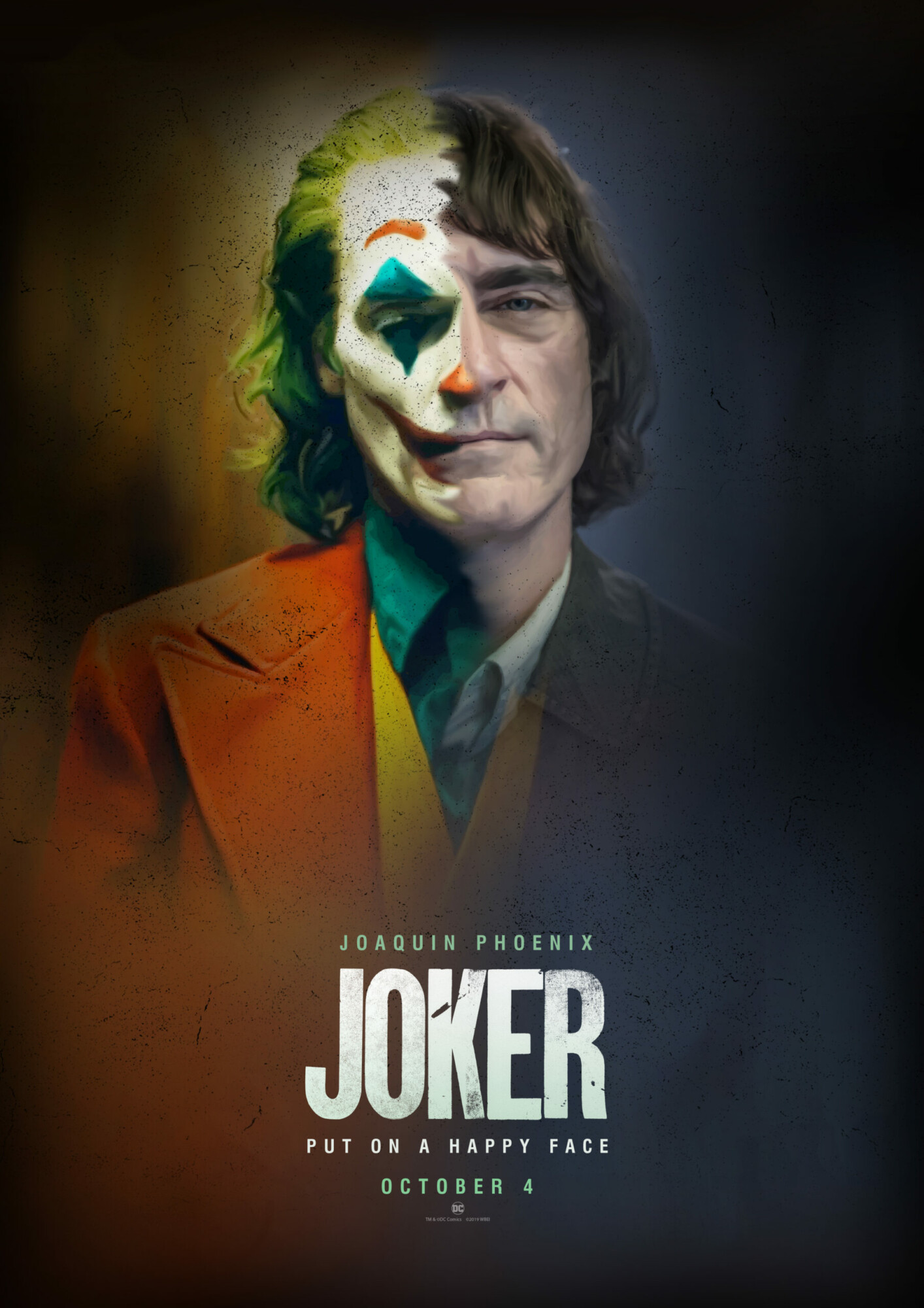 The Joker Alternative Digital Painting | Mikehaynescreative | PosterSpy