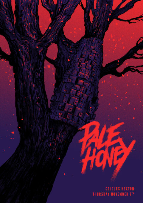 Pale Honey – Concert Poster