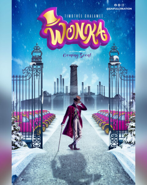 Wonka Movie Poster Design