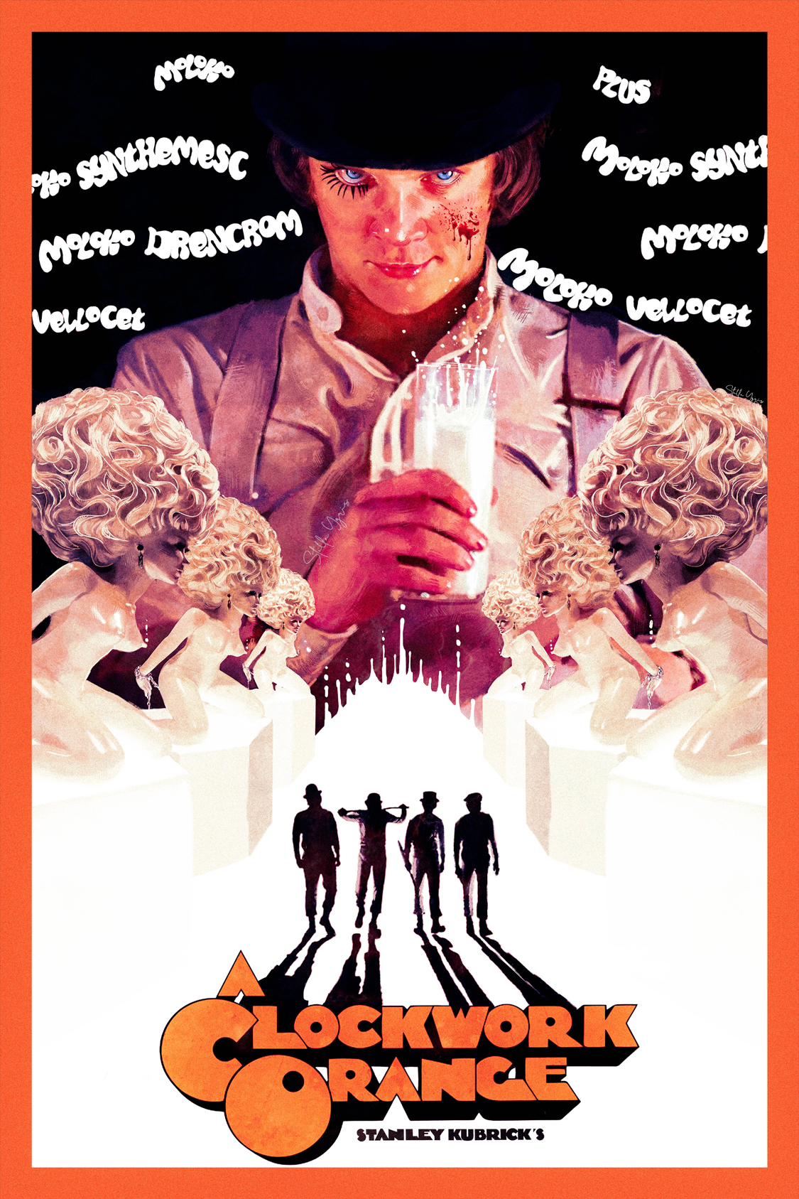 A Clockwork Orange Poster By Stellaygris