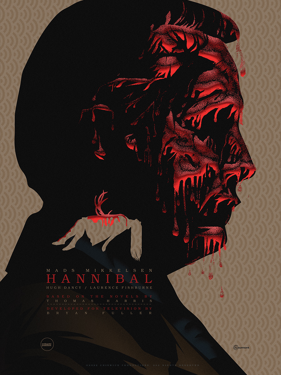 Hannibal (TV series) Officially Licensed Illustration #2