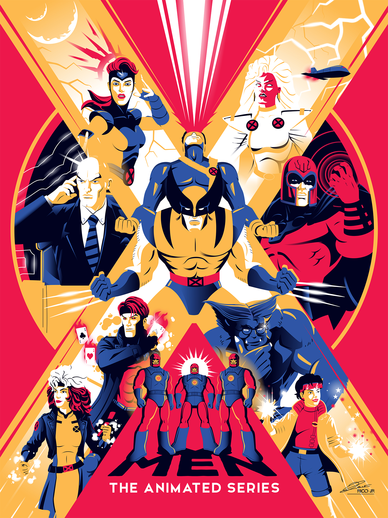 X-MEN ANIMATED SERIES (Limited Regular Edition) Poster Art