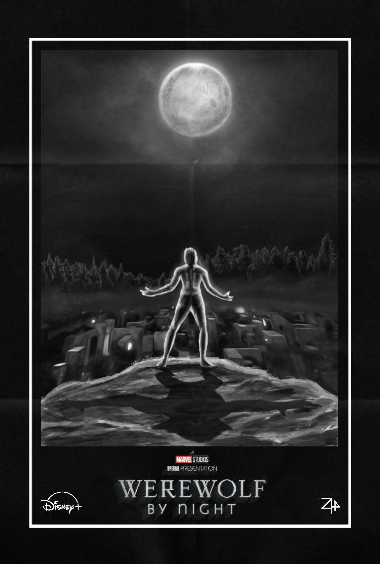 MARVEL ' WEREWOLF BY NIGHT ' Poster (2020) on eBid United