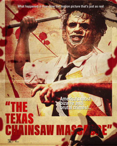 The Texas Chainsaw Massacre (1974) POSTER ART