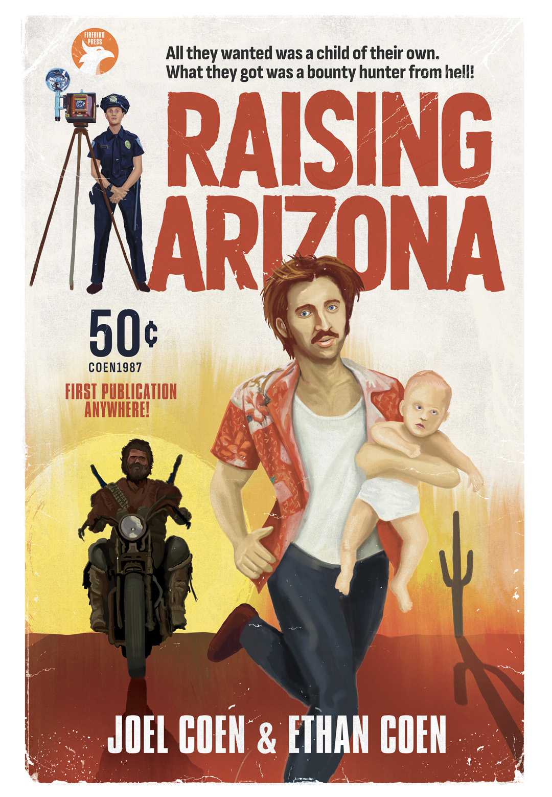 Raising Arizona alternative movie poster