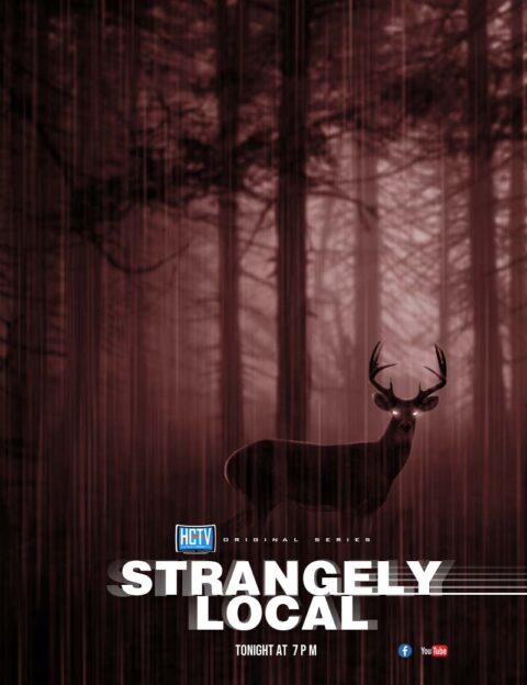 Strangely Local, “Rain Deer” Poster