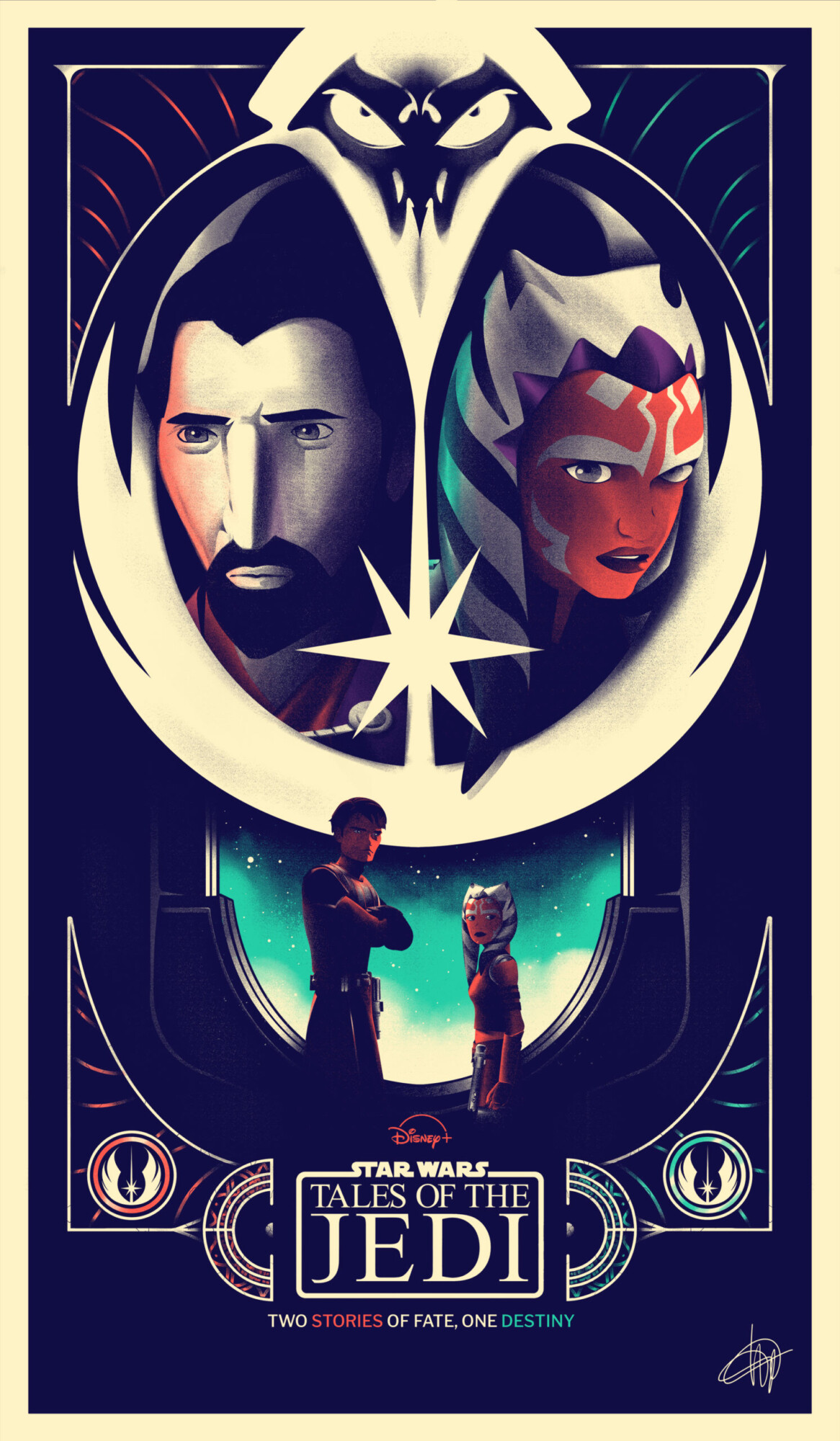 TALES OF THE JEDI Poster Art
