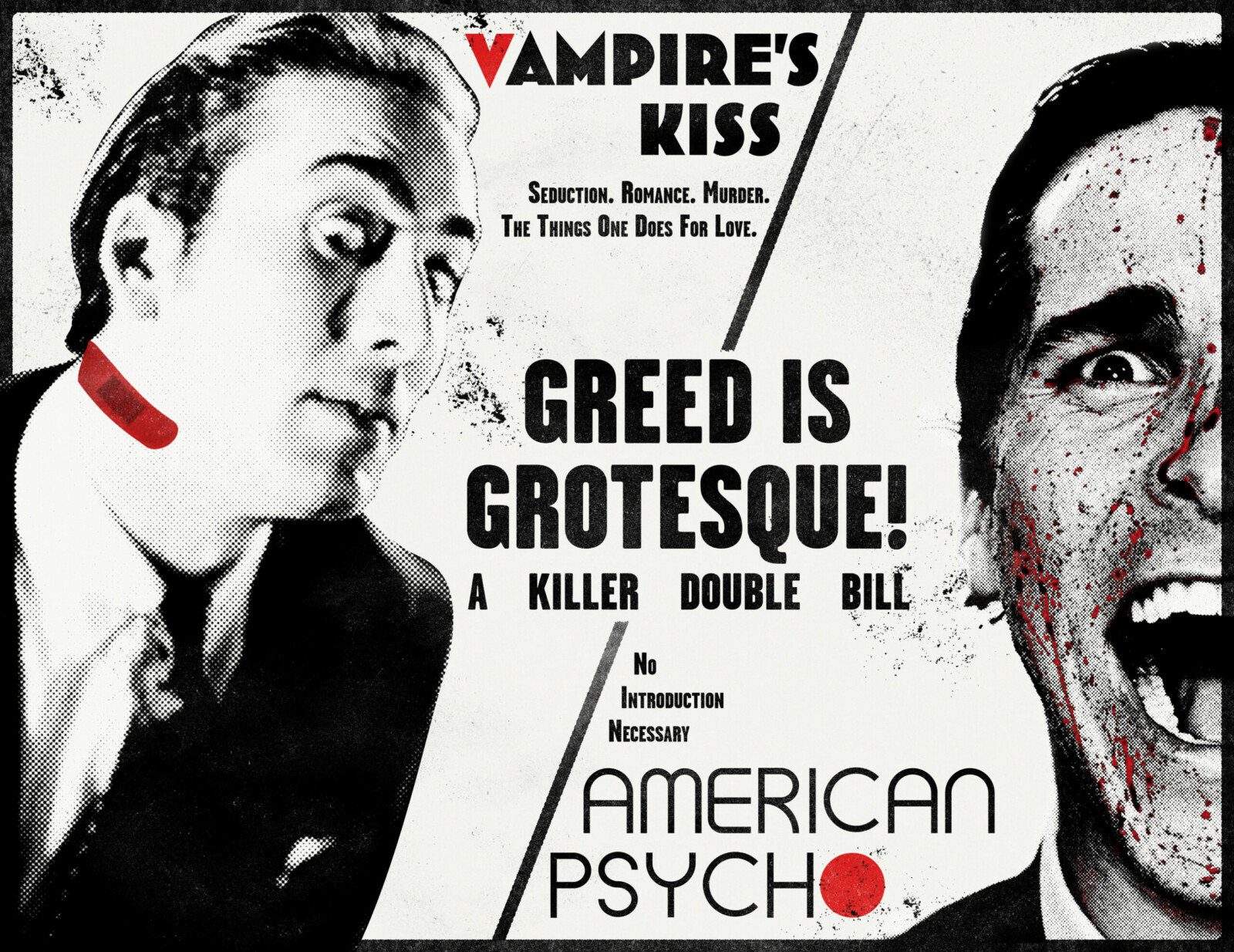 Vampire’s Kiss and American Psycho Double Bill