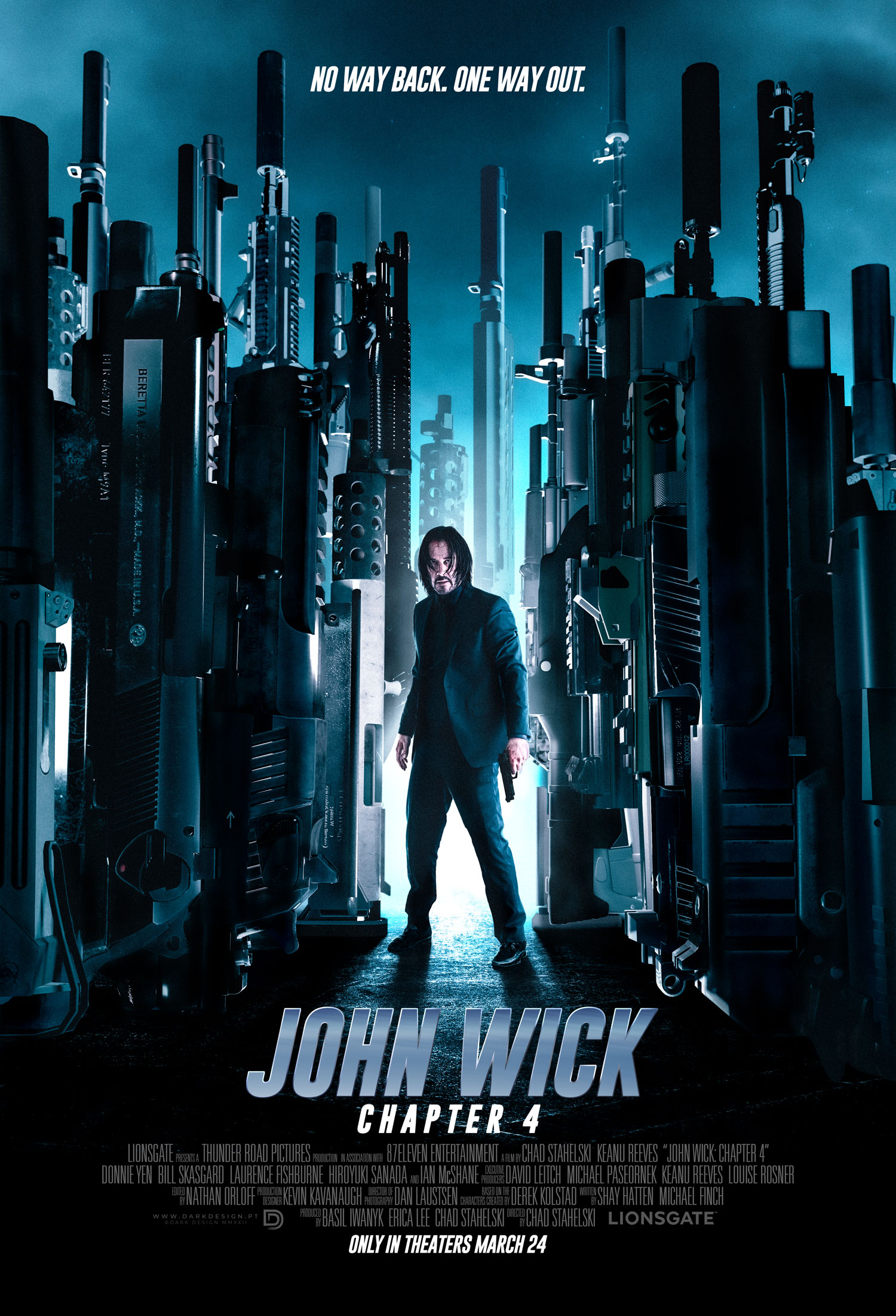 John Wick Chapter 4 Darkdesign PosterSpy