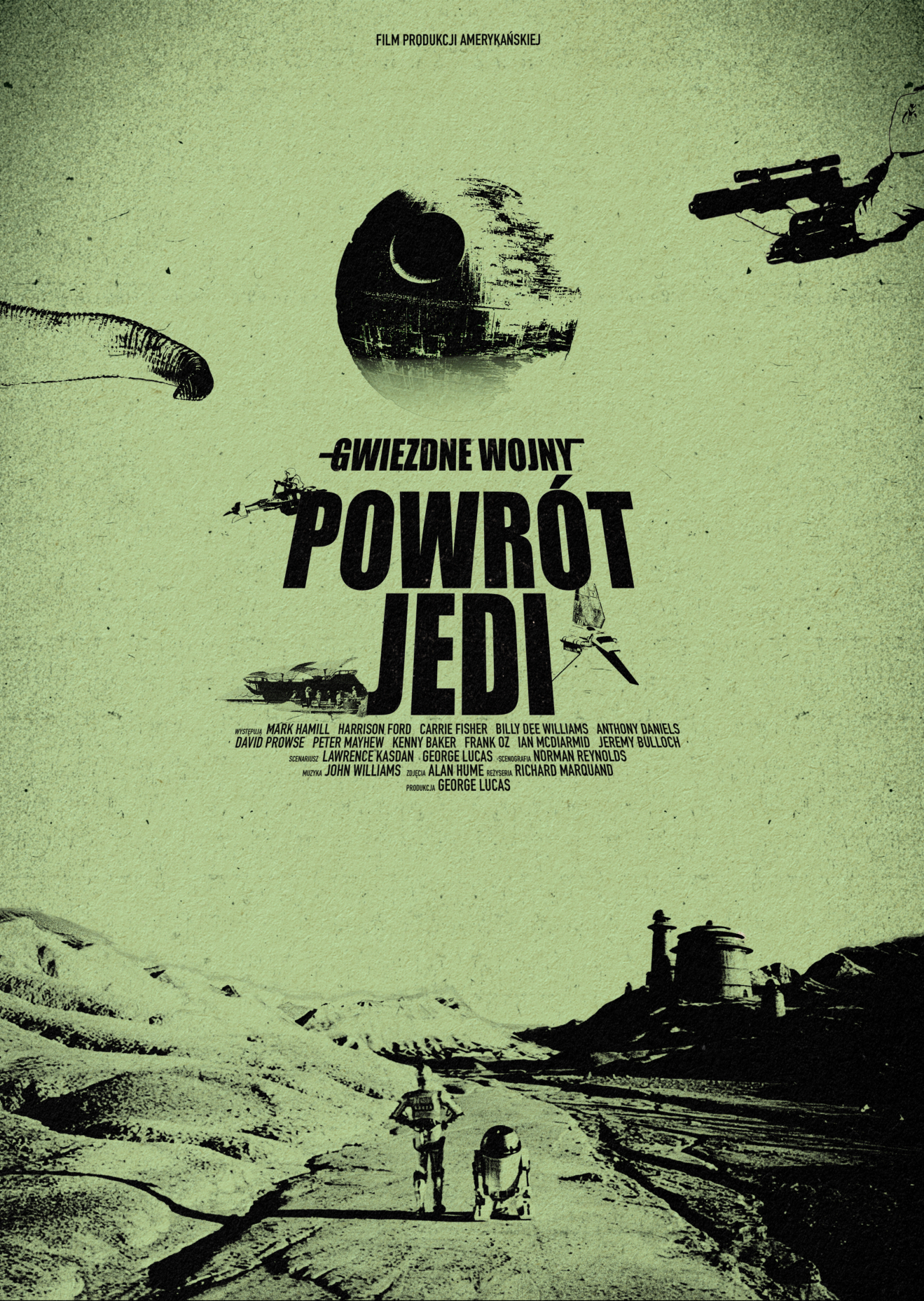 Star Wars: Return of The Jedi (Polish poster)