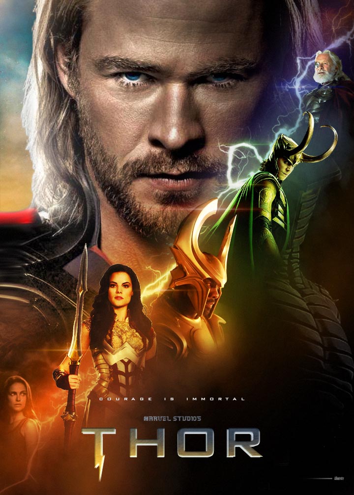 Thor (2011) – Black Adam (2022) Style