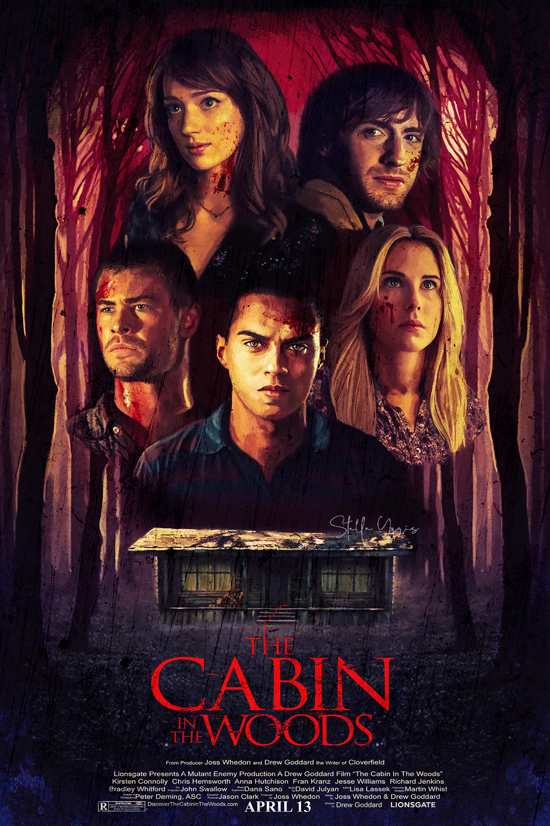 The cabin in the woods