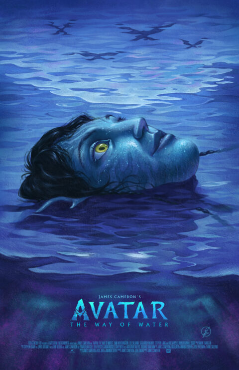 ‘Avatar: The Way of Water’ Illustrated Poster