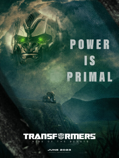 TRANSFORMERS: RISE OF THE BEASTS (2023) Poster Art