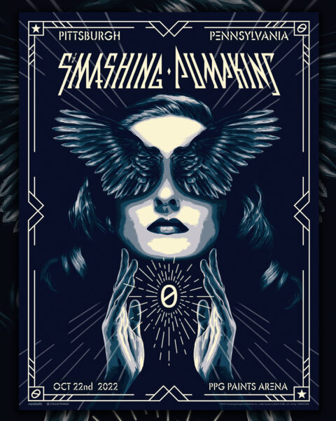 Smashing Pumpkins – Gig Poster – Pittsburgh 2022