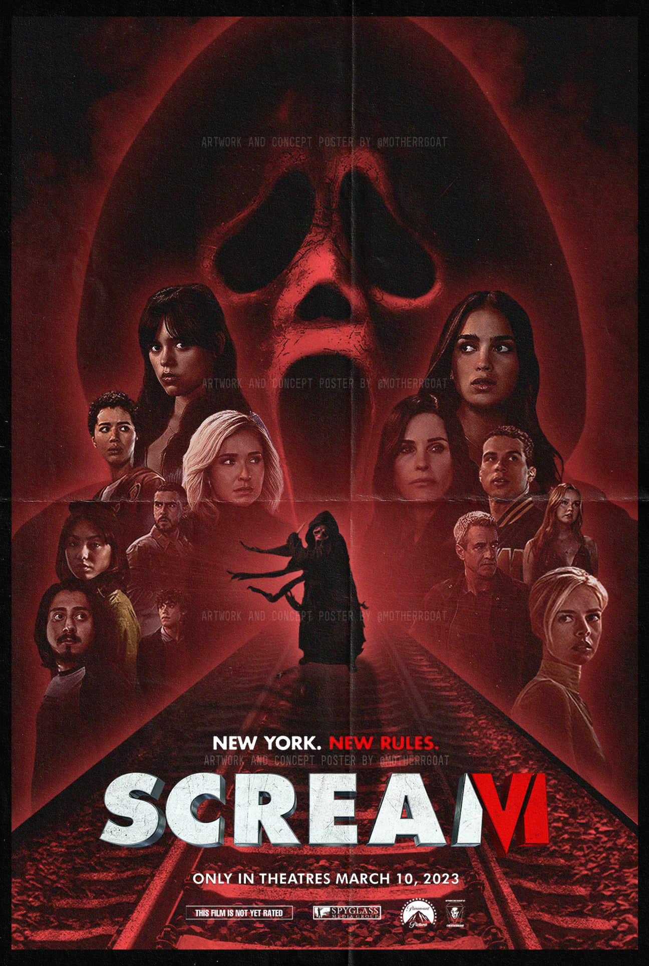 Scream 6 Movie Poster 1 