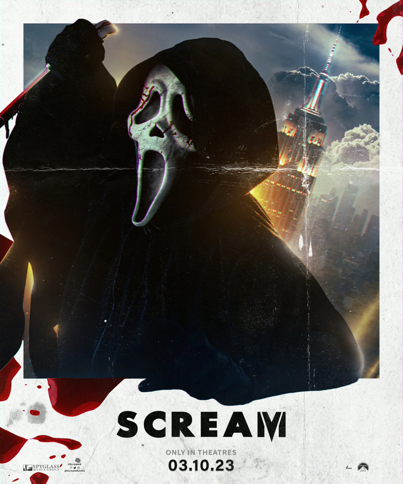 Scream 6 Movie Film Poster