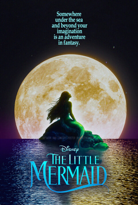 The Little Mermaid 2023 live action alternate poster