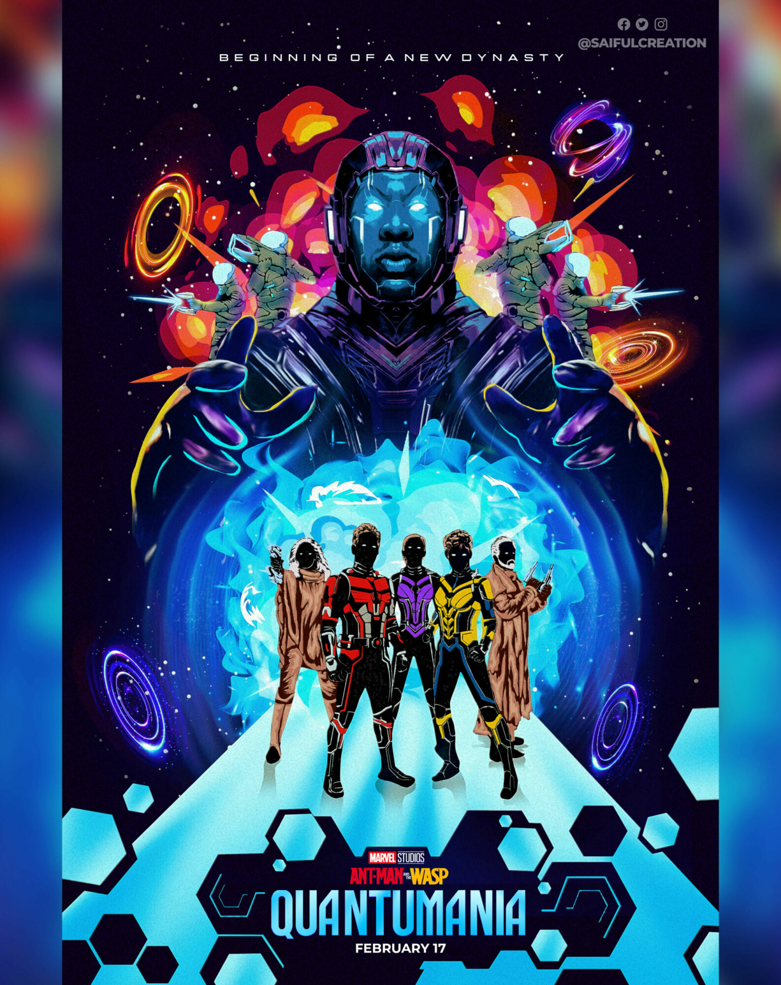 Ant-Man And The Wasp: Quantumania Poster Art
