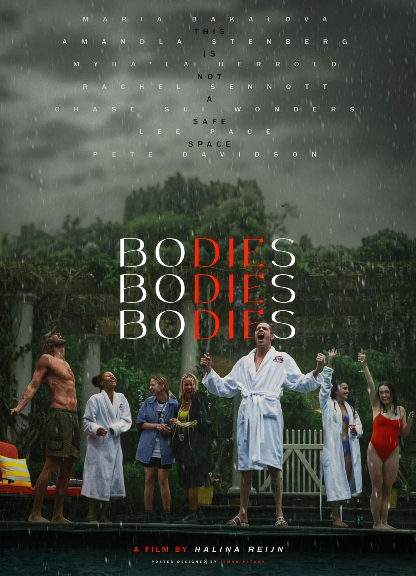 ArtStation - Alternative poster for Bodies Bodies Bodies by Halina Reijn,  2022.