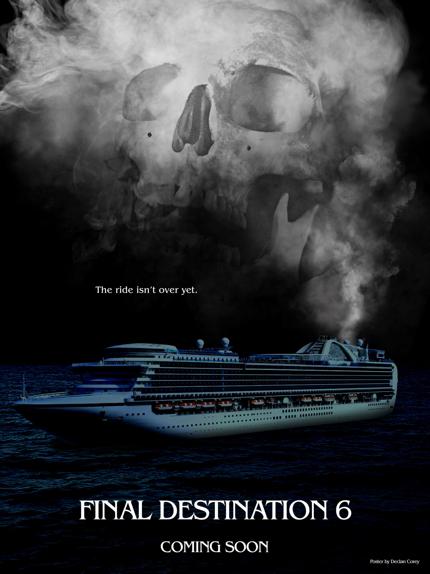 Final Destination 6 (TBA) Concept Teaser Poster DCA Poster Art