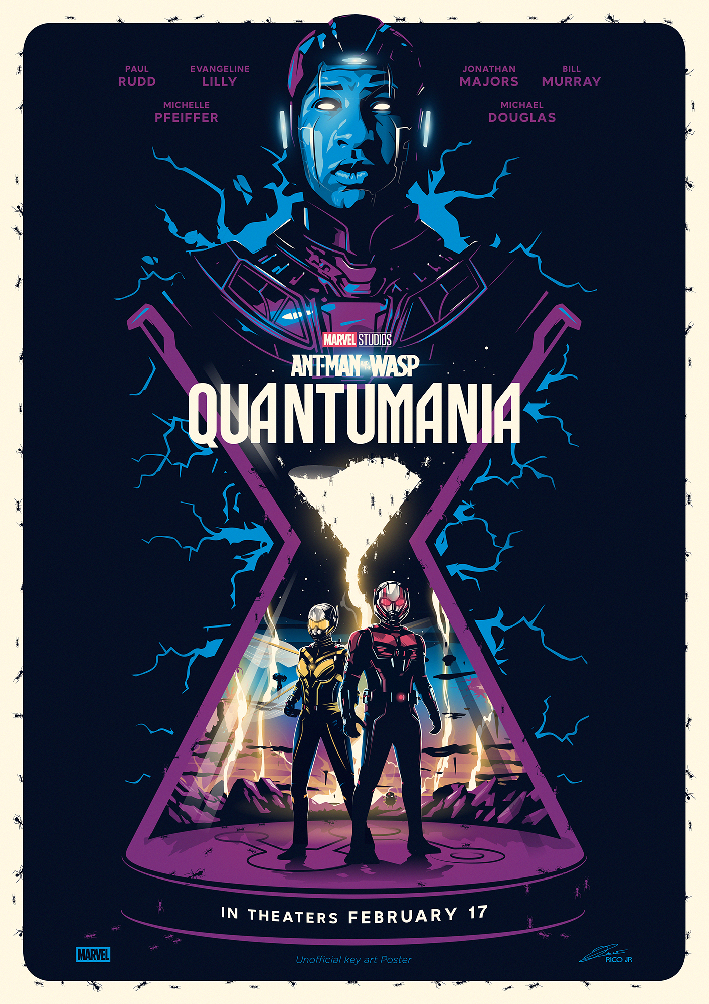 Marvel ANT-MAN and the WASP: QUANTUMANIA Poster Art