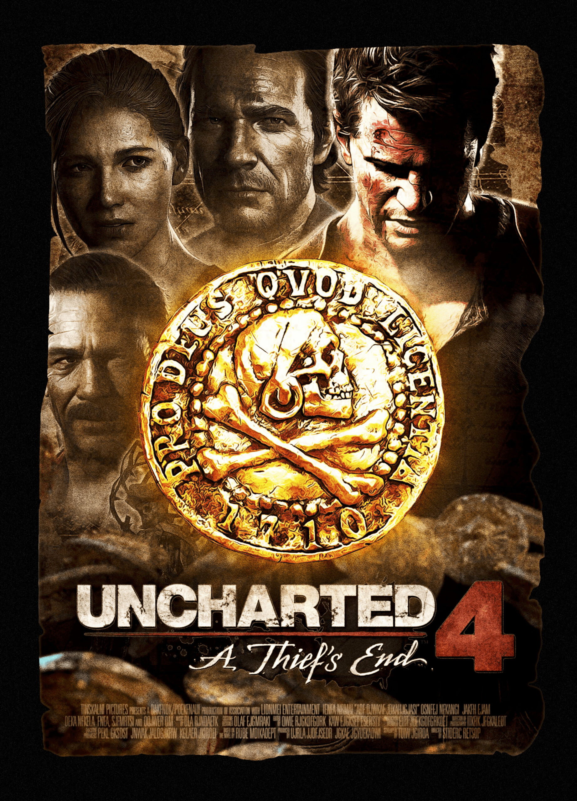 Uncharted 4 : A Thief’s End – Poster