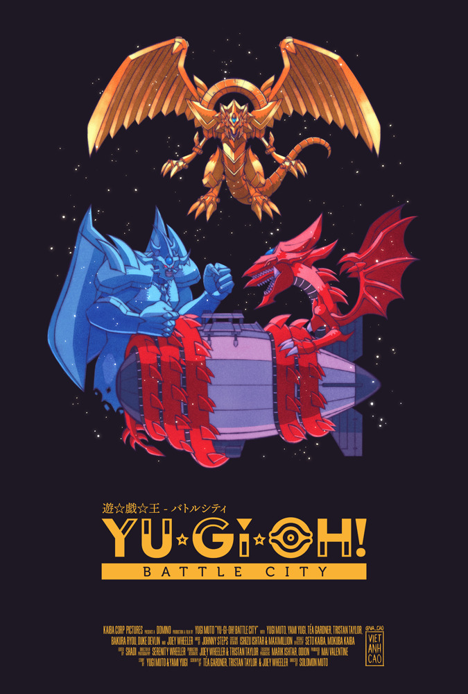 Yu-Gi-Oh! Battle city poster