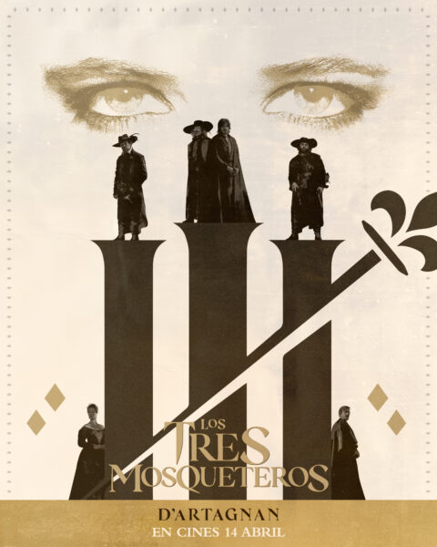 The Three Musketeers: D’ Artagnan – Spain movie poster