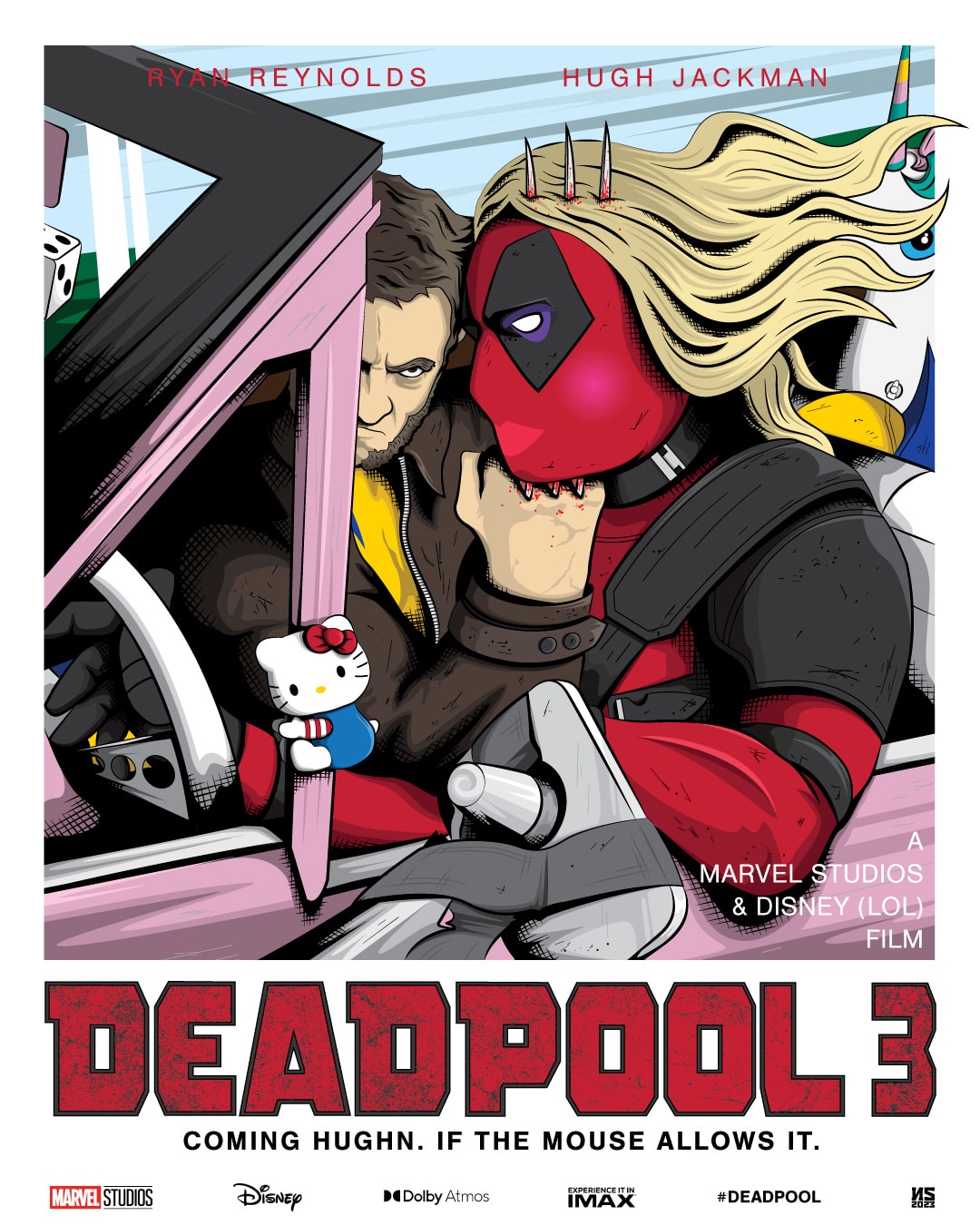 ArtStation - Deadpool 3 poster concept #2